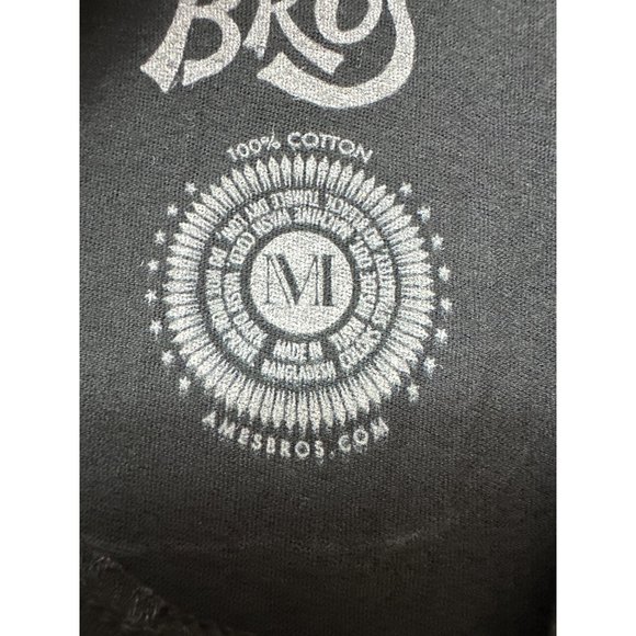 Ames Bros Shirt Kids Medium Black Pink Blue Tiger Crewneck Fitted Tee - Picture 4 of 7